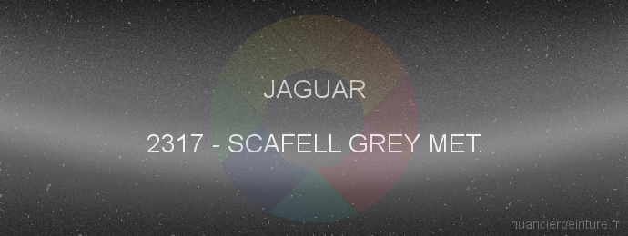 Peinture Jaguar 2317 Scafell Grey Met.